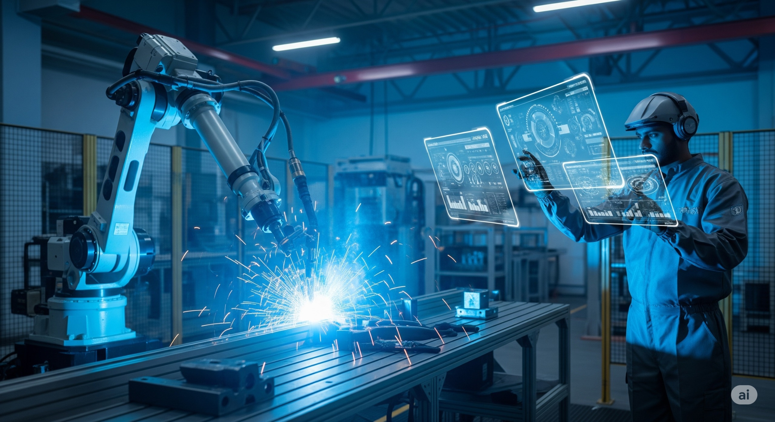 AI-Driven Fabrication: Automating Precision Welding & QC